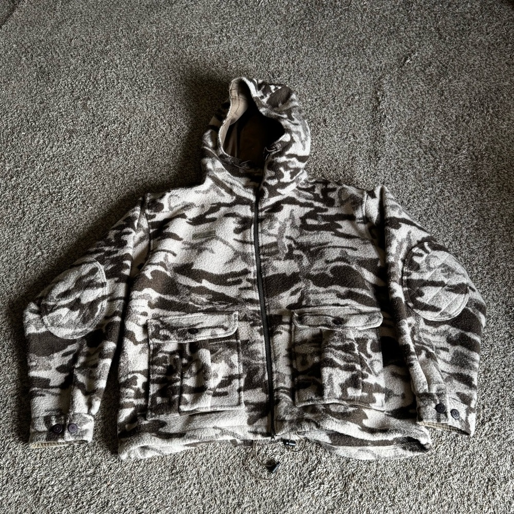 Columbia Men’s XL PHG Gallatin‎ Wool Blend Camo Jacket Hunting Outfitter